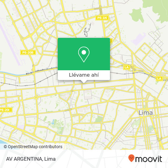 Mapa de AV  ARGENTINA