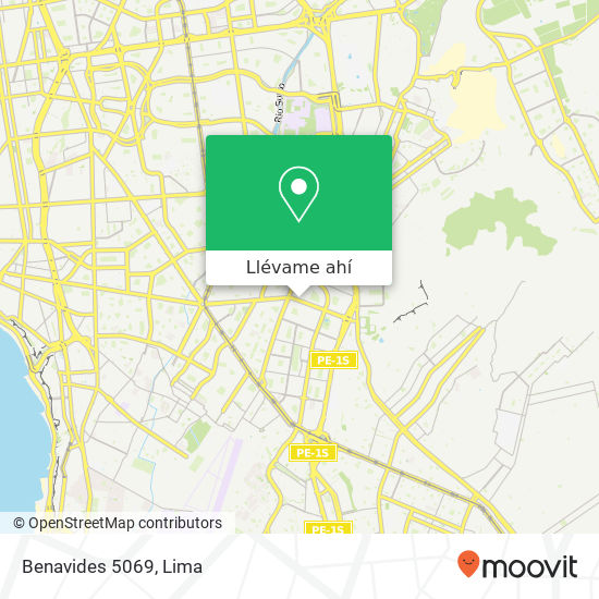 Mapa de Benavides 5069