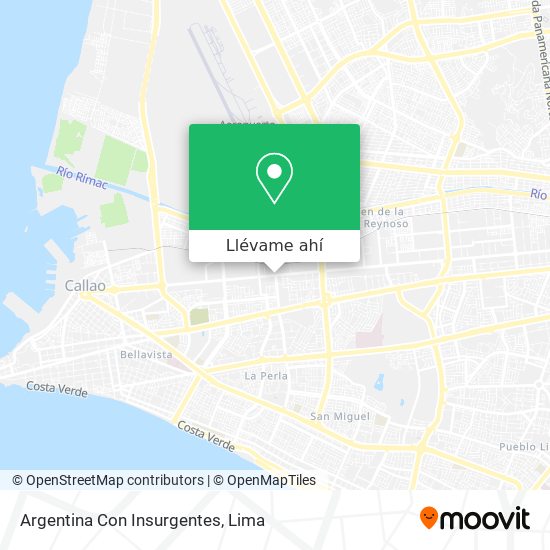 Mapa de Argentina Con Insurgentes