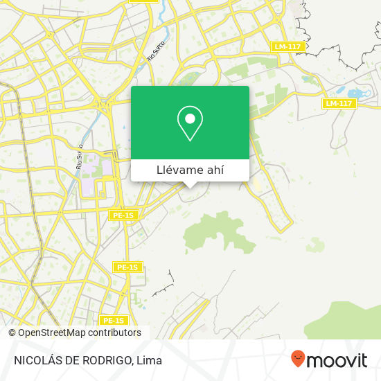 Mapa de NICOLÁS DE RODRIGO