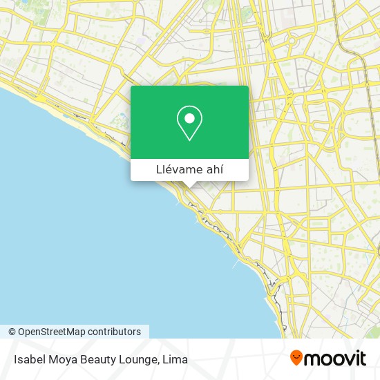 Mapa de Isabel Moya Beauty Lounge
