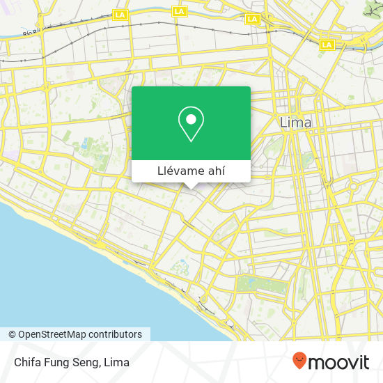 Mapa de Chifa Fung Seng
