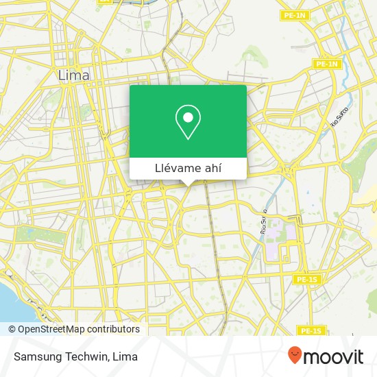 Mapa de Samsung Techwin