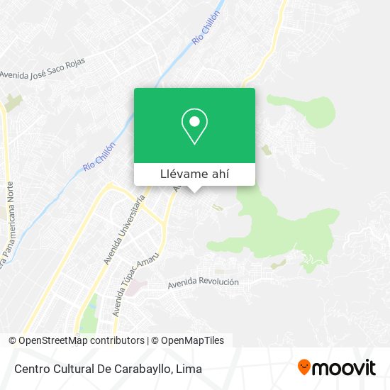 Mapa de Centro Cultural De Carabayllo