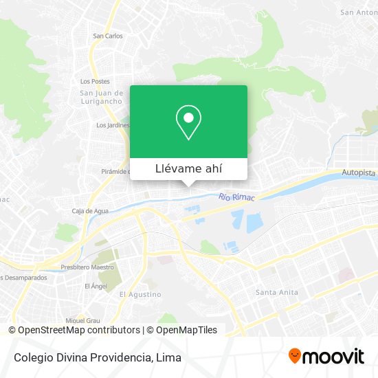 Mapa de Colegio Divina Providencia