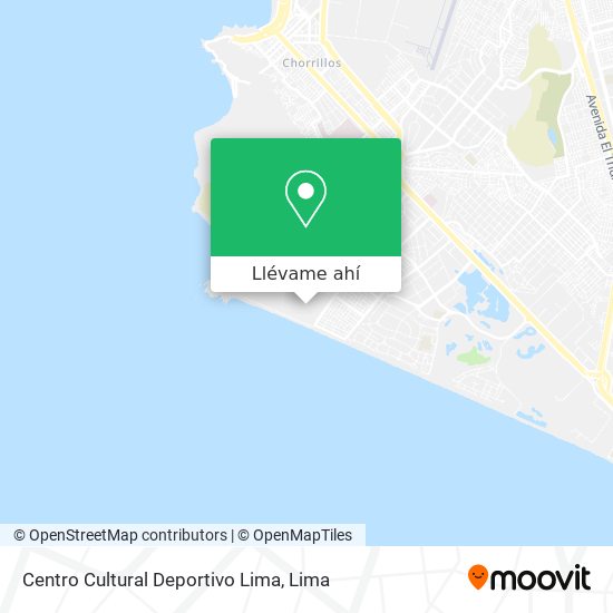 Mapa de Centro Cultural Deportivo Lima