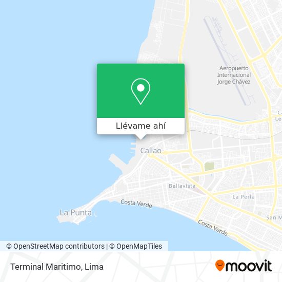 Mapa de Terminal Maritimo