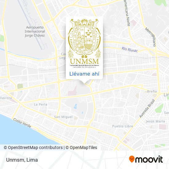 Mapa de Unmsm
