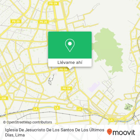 Mapa de Iglesia De Jesucristo De Los Santos De Los Últimos Días