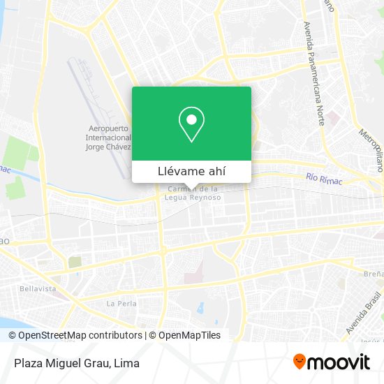 Mapa de Plaza Miguel Grau