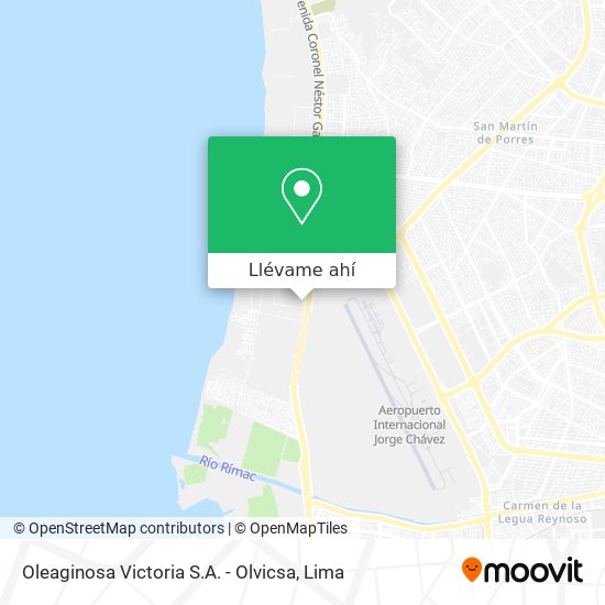 Mapa de Oleaginosa Victoria S.A. - Olvicsa