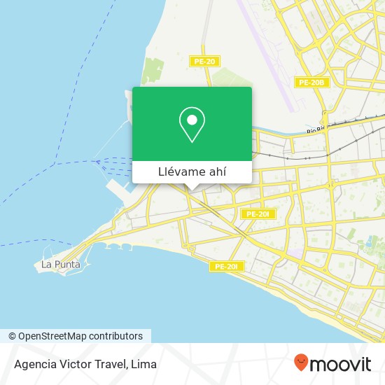 Mapa de Agencia Victor Travel