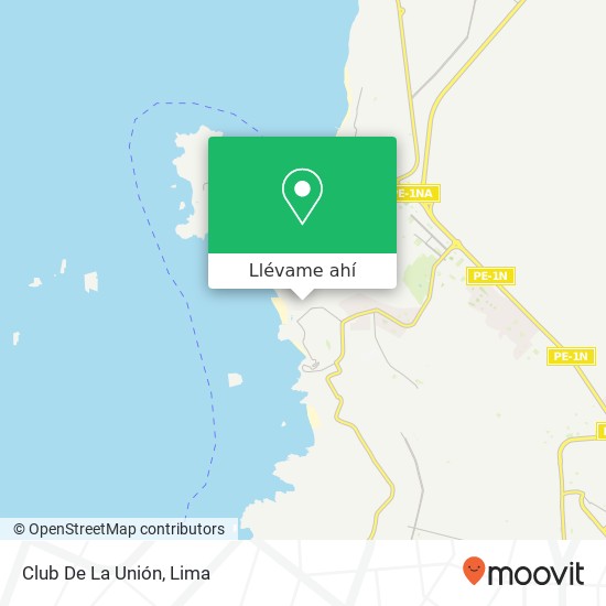 Mapa de Club De La Unión