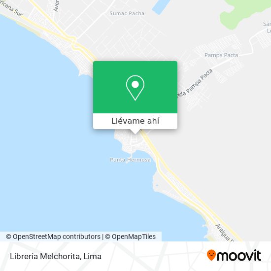 Mapa de Libreria Melchorita