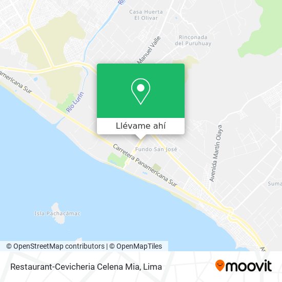 Mapa de Restaurant-Cevicheria Celena Mia