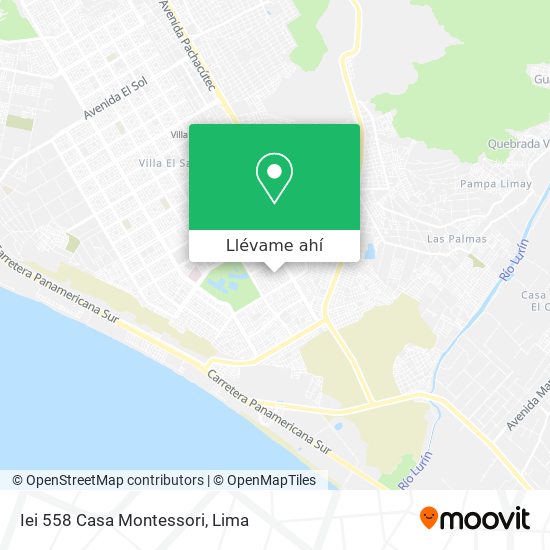 Mapa de Iei 558 Casa Montessori