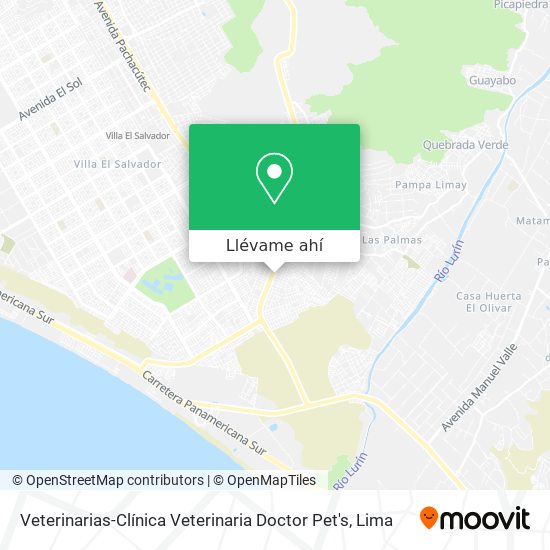 Mapa de Veterinarias-Clínica Veterinaria Doctor Pet's