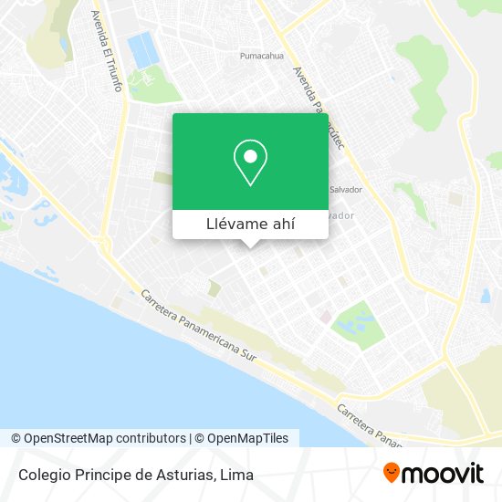 Mapa de Colegio Principe de Asturias