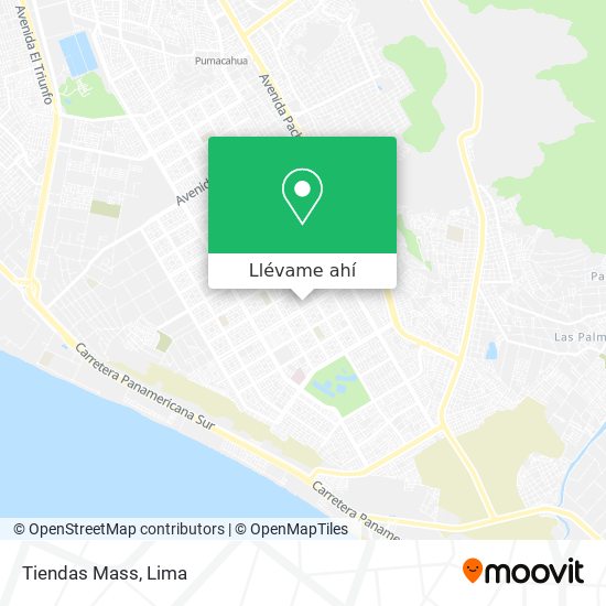 Mapa de Tiendas Mass