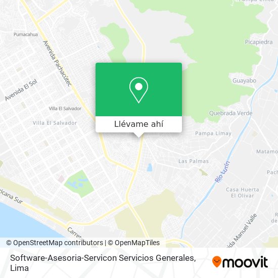 Mapa de Software-Asesoria-Servicon Servicios Generales