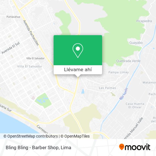 Mapa de Bling Bling - Barber Shop