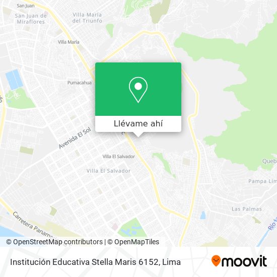Mapa de Institución Educativa Stella Maris 6152