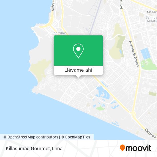 Mapa de Killasumaq Gourmet