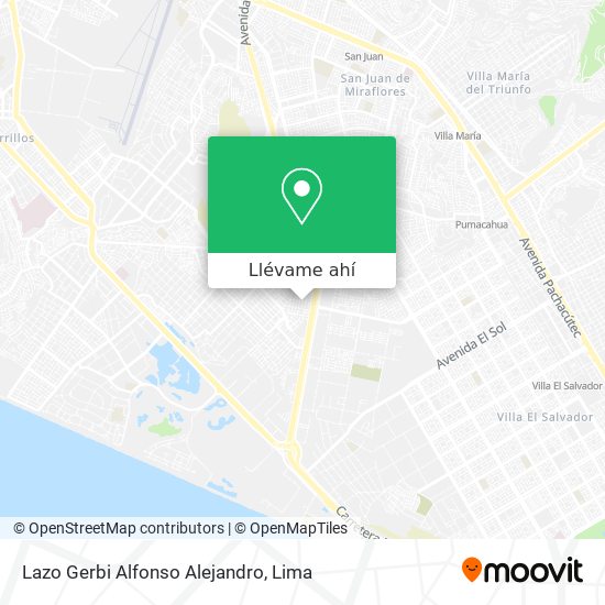 Mapa de Lazo Gerbi Alfonso Alejandro