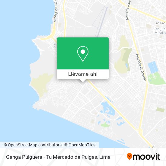 Mapa de Ganga Pulguera - Tu Mercado de Pulgas