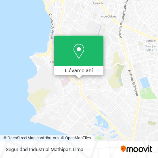 Mapa de Seguridad Industrial Mathipaz