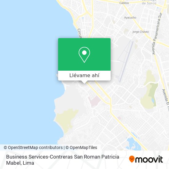 Mapa de Business Services-Contreras San Roman Patricia Mabel