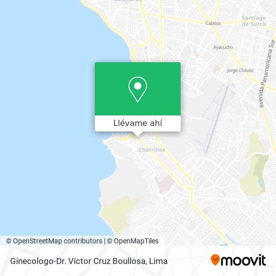 Mapa de Ginecologo-Dr. Víctor Cruz Boullosa