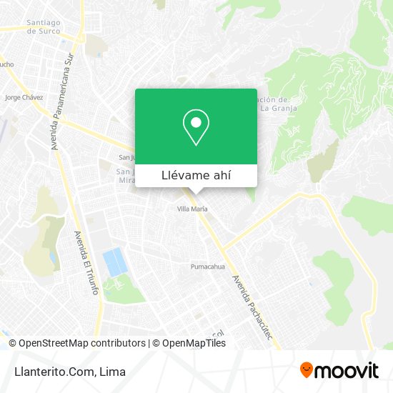 Mapa de Llanterito.Com