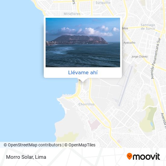 Mapa de Morro Solar