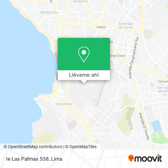 Mapa de Ie Las Palmas 538
