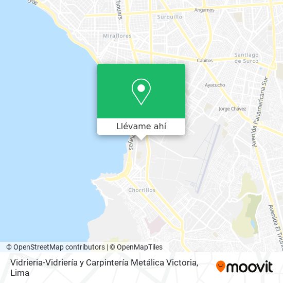 Mapa de Vidrieria-Vidriería y Carpintería Metálica Victoria