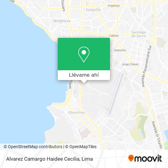 Mapa de Alvarez Camargo Haidee Cecilia