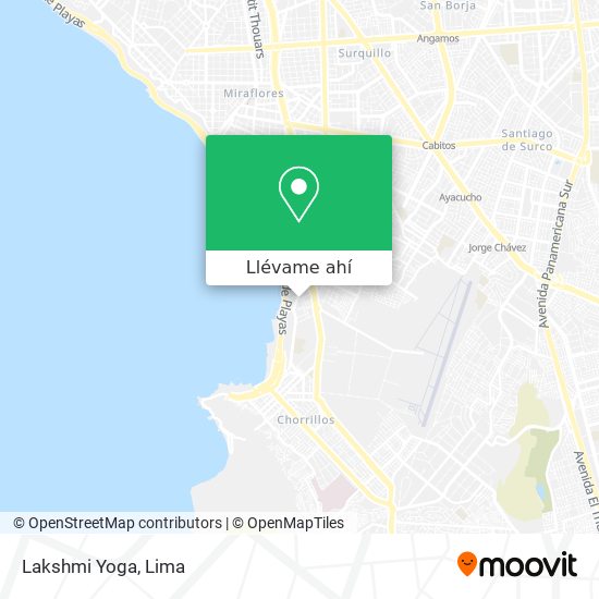 Mapa de Lakshmi Yoga