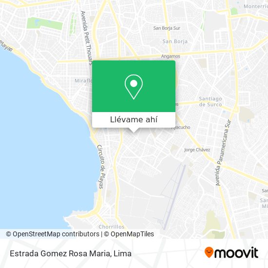Mapa de Estrada Gomez Rosa Maria
