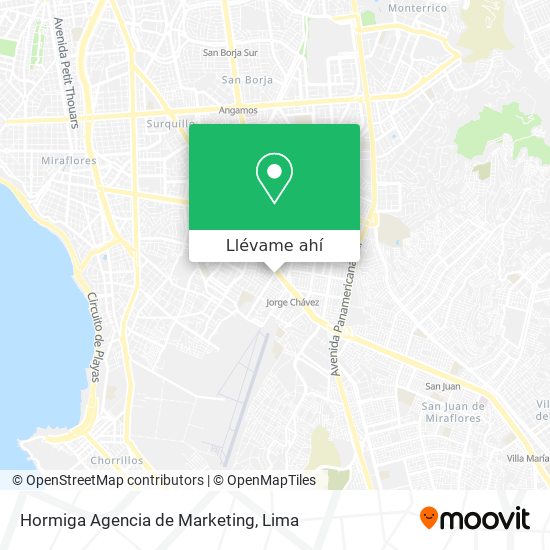 Mapa de Hormiga Agencia de Marketing