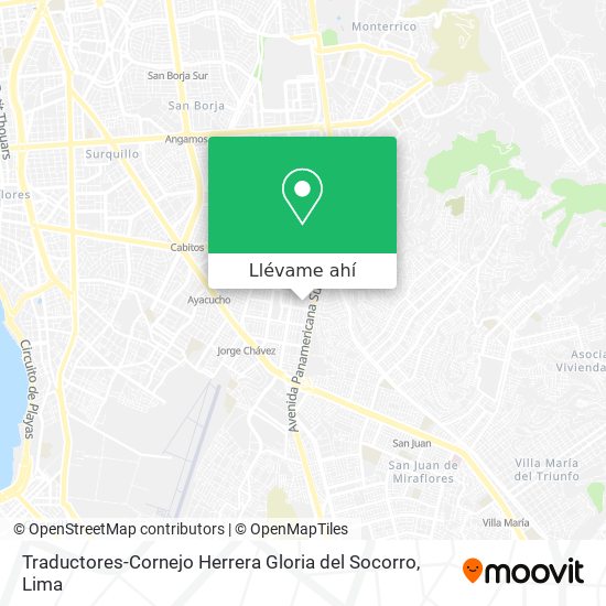 Mapa de Traductores-Cornejo Herrera Gloria del Socorro