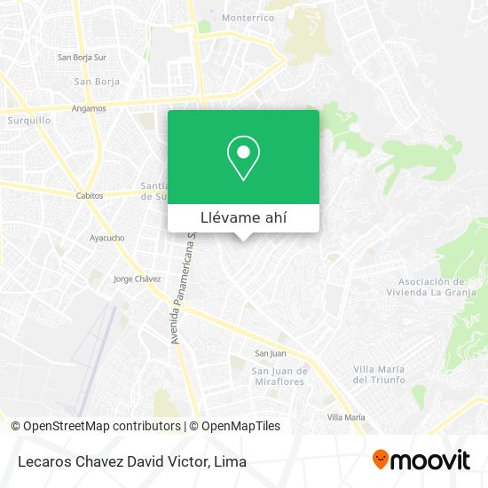 Mapa de Lecaros Chavez David Victor