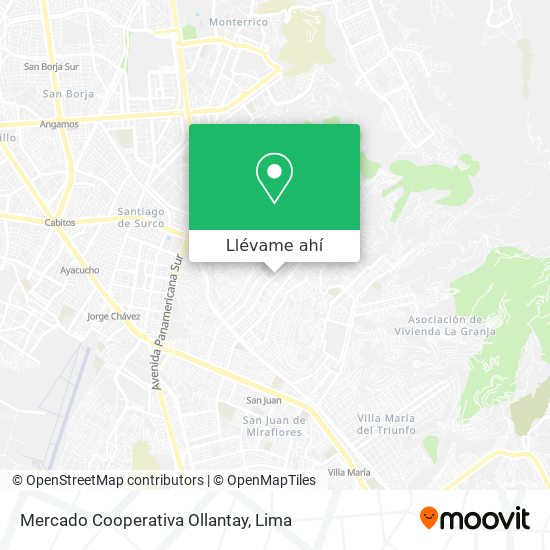 Mapa de Mercado Cooperativa Ollantay