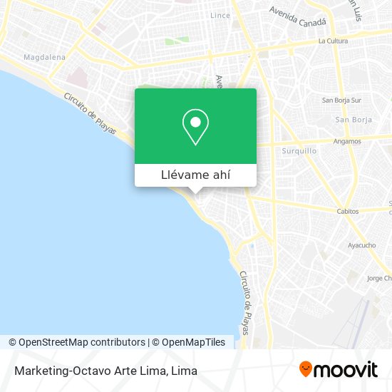 Mapa de Marketing-Octavo Arte Lima