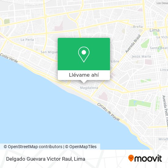 Mapa de Delgado Guevara Victor Raul
