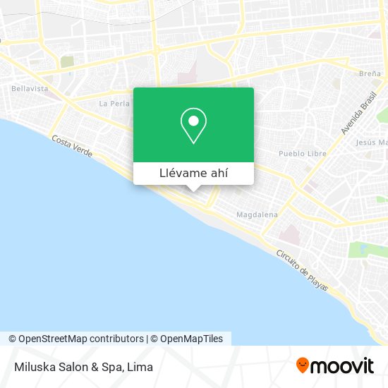 Mapa de Miluska Salon & Spa