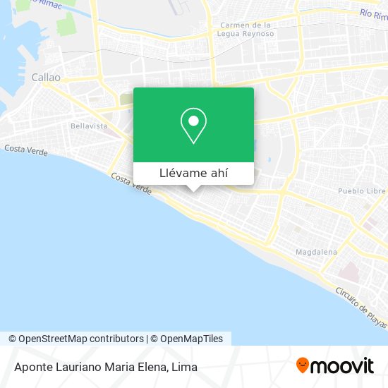 Mapa de Aponte Lauriano Maria Elena