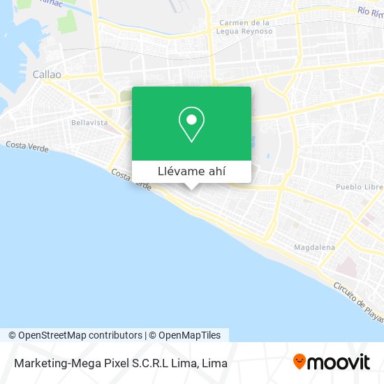 Mapa de Marketing-Mega Pixel S.C.R.L Lima