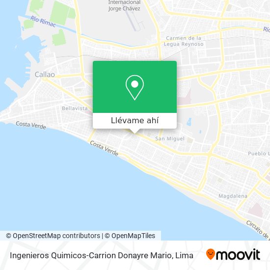 Mapa de Ingenieros Quimicos-Carrion Donayre Mario