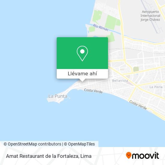 Mapa de Amat Restaurant de la Fortaleza